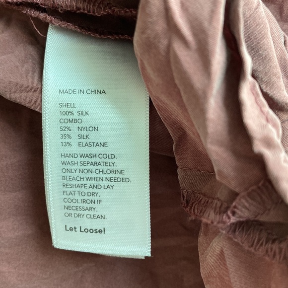 Kate Spade Saturday Mauve Saturday Silk Blouse - Picture 5 of 5